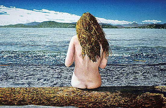 #214 ~ McKenzie - Dale at Wreck Beach  #37/50