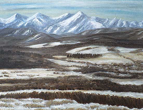 #218 ~ Mitchell - Ice Blue Mountains