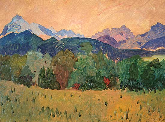 #222 ~ Monro - Evening Light Near Beaver Mines Lake