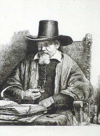 #265 ~ Rembrandt - Arnold Tholinx, Inspector