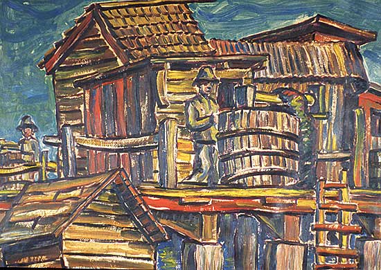 #273 ~ Robinson - Untitled - Steveston Fish Docks