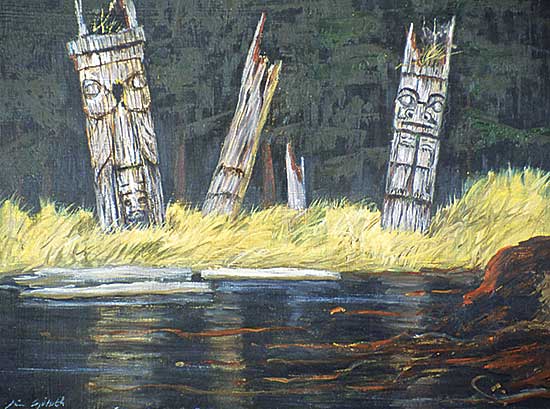 #307 ~ Sjolseth-Carter - Reflections - Anthony Island, Q.C.I., B.C. 1967-74