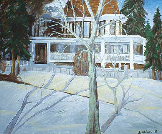 #308 ~ Snow - House at Durham & 8th