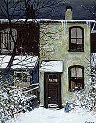 #123 ~ Kasyn - Back Yard in Snow - Phoebe Street #123 ~ Kasyn - Back Yard in Snow - Phoebe Street
