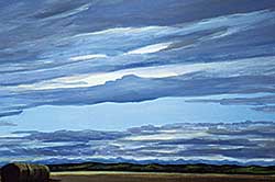 #316 ~ Turner - Field and Sky Near Strathmore