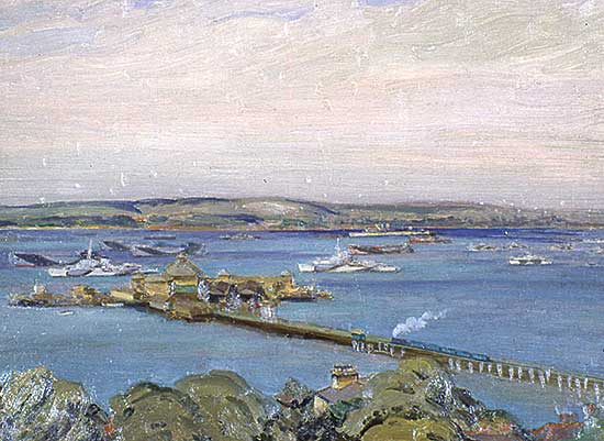 #17 ~ Beament - View from my Studio, Ryde, Isle of Wight
