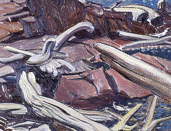 #90 ~ Glyde - Low Tide Near Active Pass, B.C.