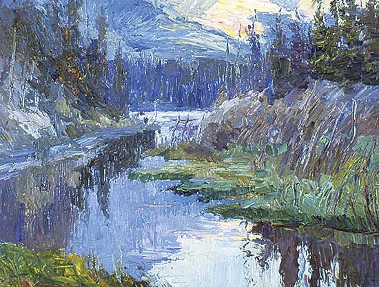 #100 ~ de Grandmaison - July Reflections