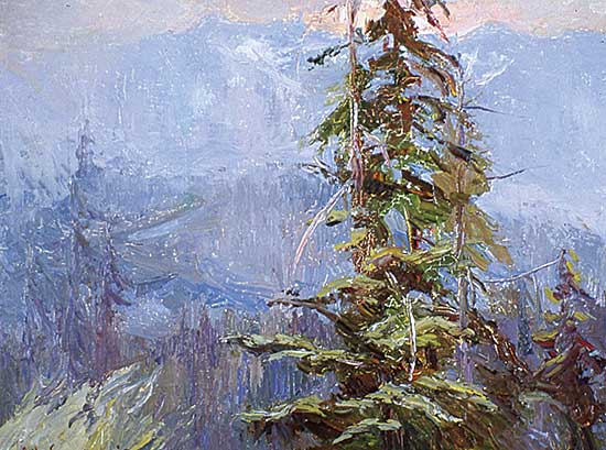#101 ~ de Grandmaison - Rainy Weather in the Rockies
