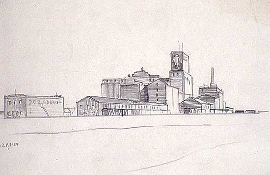 #126 ~ Hurley - Robin Hood Elevator, Saskatoon