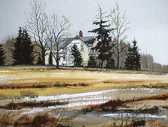 #140 ~ Kingsland - Untitled - Farmhouse in Fall