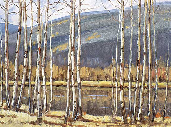 #207 ~ Lindstrom - Untitled - Alberta Landscape