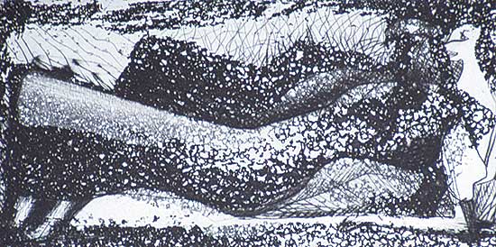 #237 ~ Moore - Reclining Figure  #11/50