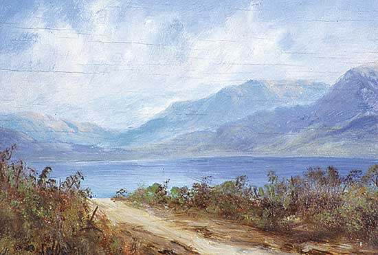 #244 ~ Ogden - Untitled - Mountain Lake