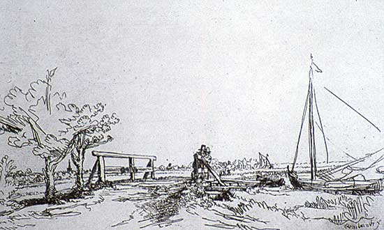#273 ~ Rembrandt - Six's Bridge