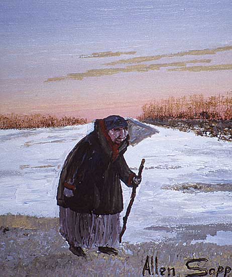 #288 ~ Sapp - Grandmother Taking a Walk