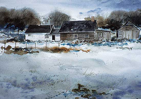 #328 ~ Thomson - Winter Buildings