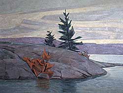 #54 ~ Collier - Autumn Grey - Kamaniskeg Lake, Ont.
