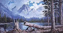 #107 ~ Harisch - Untitled - Mountain Lake