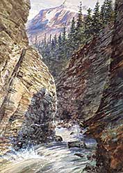#221 ~ Matthews - Untitled - Albert Canyon Near Glacier B.C.