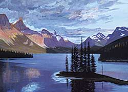 #331 ~ Turner - Maligne Lake, Jasper, Alberta