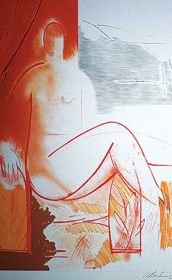 #7 ~ Bachinski - Seated Figure  #88/100