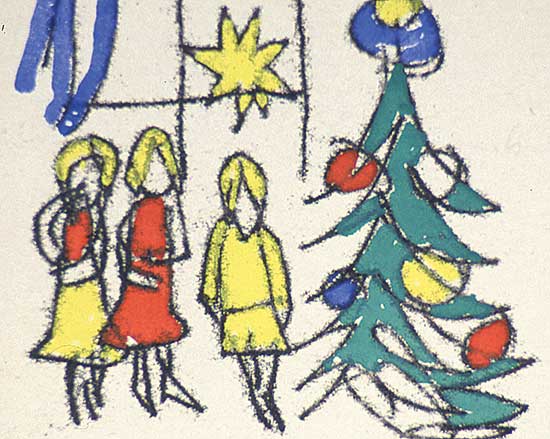 #14 ~ Bates - Untitled - Christmas Tree