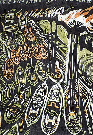 #17 ~ Bell - Boats in Winter  #13/15