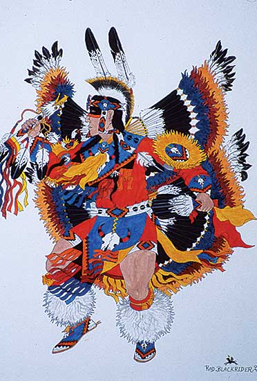 #21 ~ Blackrider - Men's Traditional (Mask)