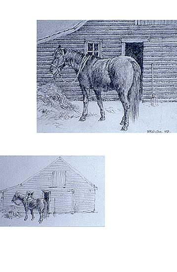 #43 ~ Cox - Hershae - By the Barn