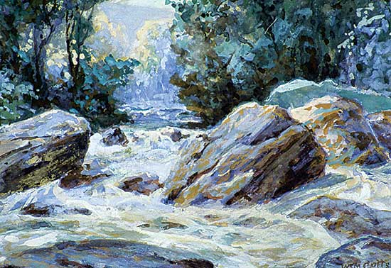 #48 ~ Cutts - A Sketch in North Wales