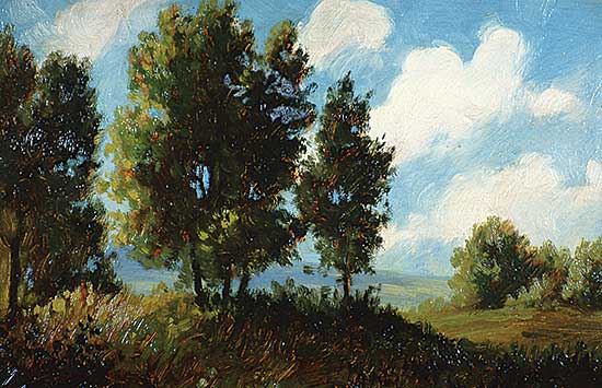 #72 ~ Gissing - Untitled - Summer Landscape
