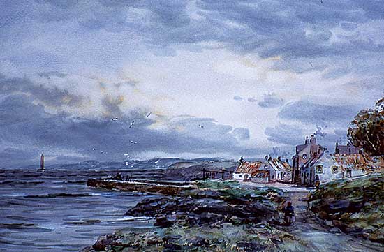 #73 ~ Glass - Untitled - Coastal Village