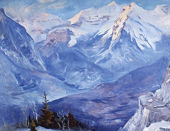 #81 ~ de Grandmaison - Rocky Mountain Dawn