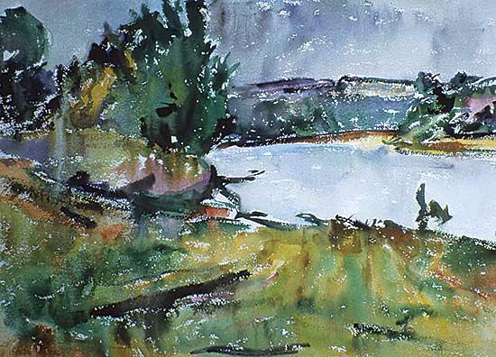 #120 ~ Knowles - River Edge After the Storm