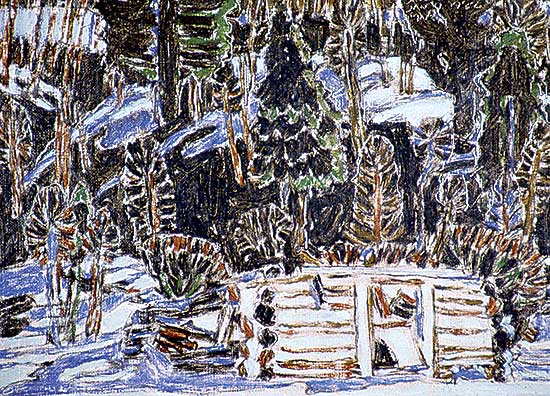 #218 ~ Milne - Abandoned Cabin