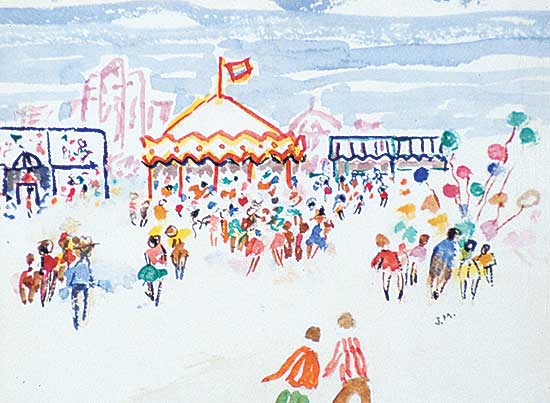 #222 ~ Mitchell - Untitled - Carnival