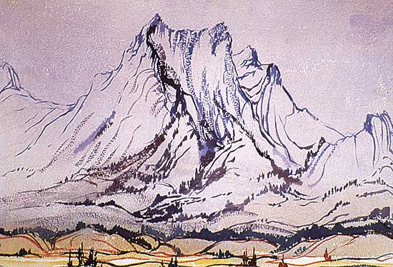 #231 ~ Nicoll - Untitled - Fairholm Range