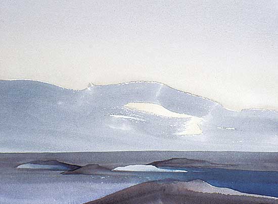 #235 ~ Onley - Evening Sky, Georgian Bay, Ontario, July 7, 1980