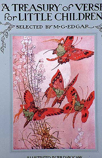 #256 ~ Pogany - A Treasury of Verse for Little Children - 7 sets of plates for illustrations