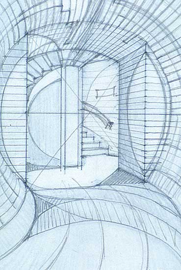 #265 ~ Power - Tube Staircase Study No.1