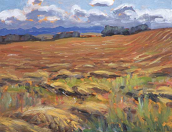 #326 ~ Turner - Stubble Fields