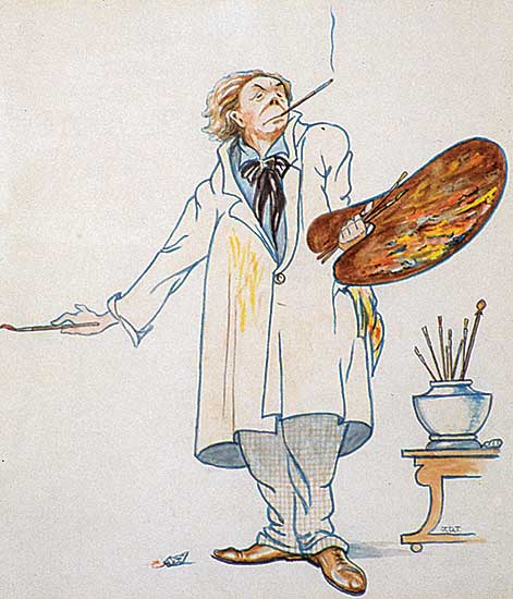 #328 ~ Turner - Sketch of the Artist