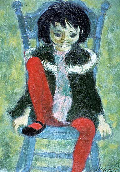 #339 ~ Winter - Red Stockings