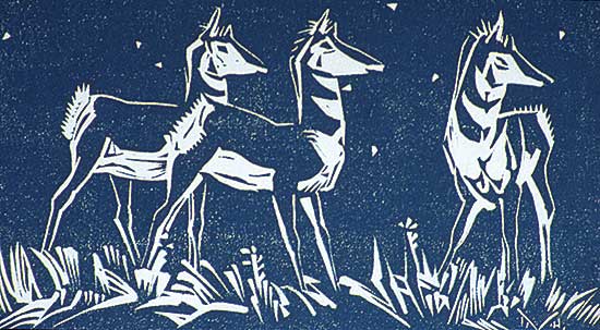 #449 ~ Kerr - Untitled - Antelope Does