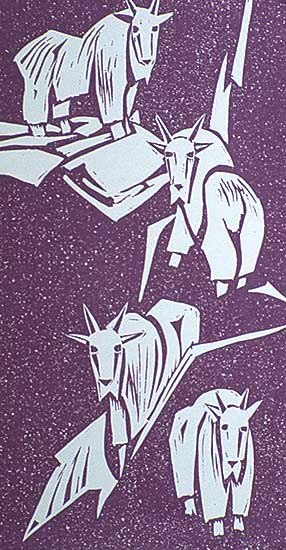 #454 ~ Kerr - Untitled - Mountain Sheep