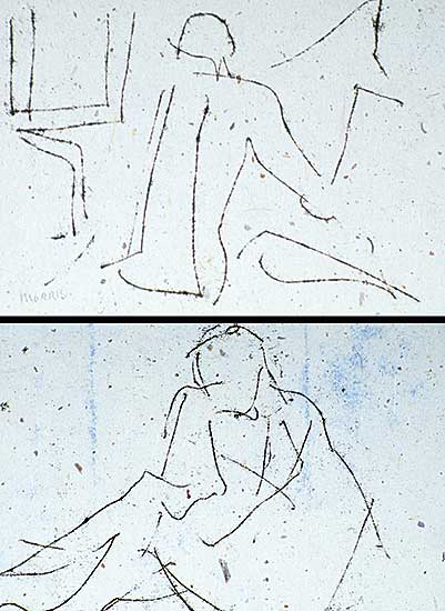 #507 ~ Morris - Untitled - Figure Study