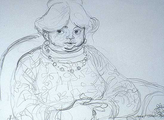 #586 ~ Winter - Untitled - Aunt Zoe