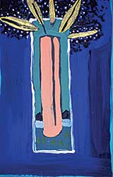 #258 ~ Poole - Untitled - Still Life on a Blue Background