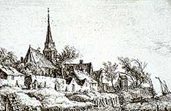 #333 ~ Waterloo - Village Steeple at the Hillside